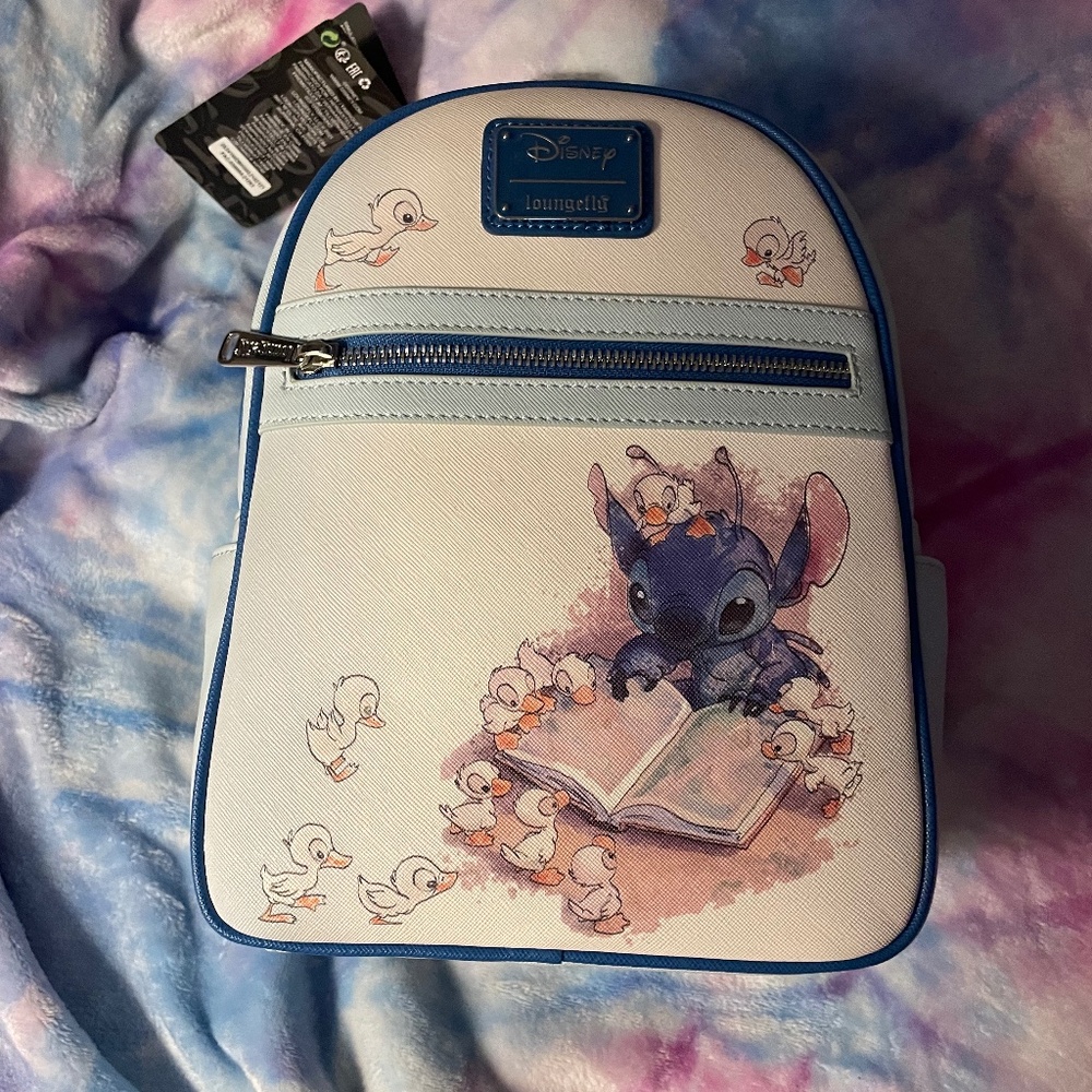 Loungefly Disney Lilo & Stitch Ducklings Mini Backpack